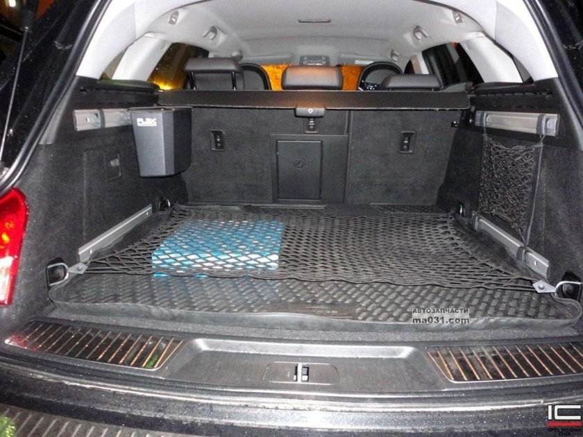 Opel Antara сетка в багажник