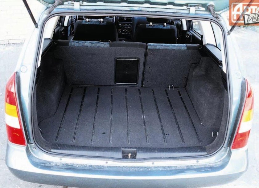 Opel Astra g универсал багажник