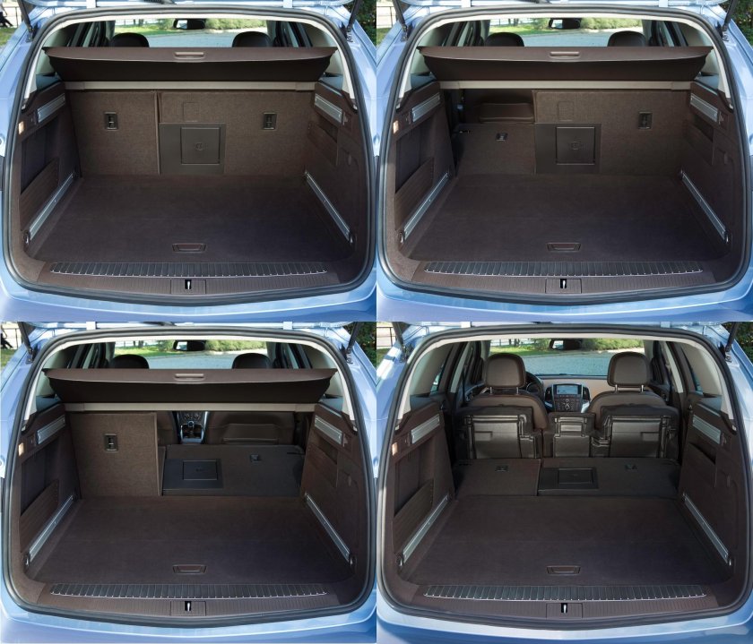 Opel Astra 2013 универсал багажник