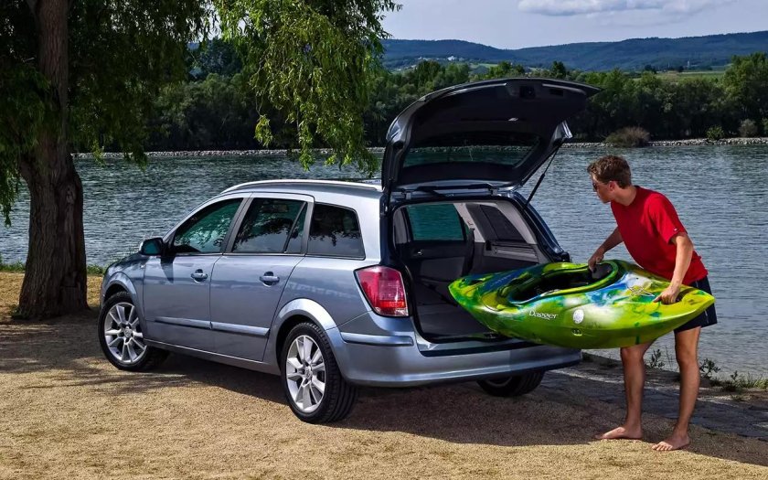 Opel Astra h Caravan багажник