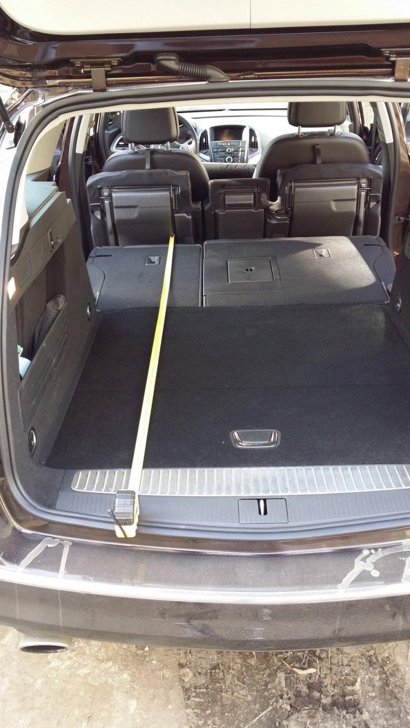 Opel Astra g универсал багажник