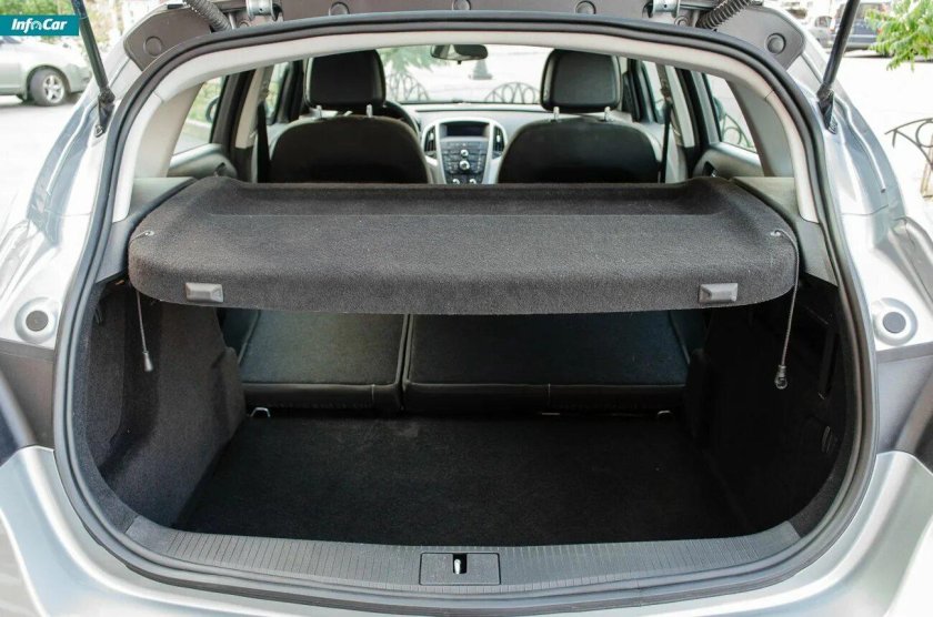 Opel Astra j багажник