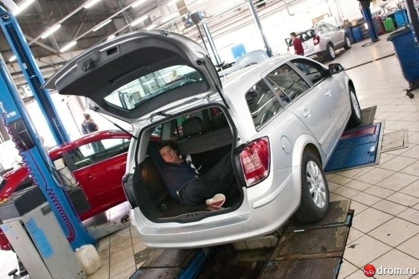 Багажник на Опель Астра н универсал