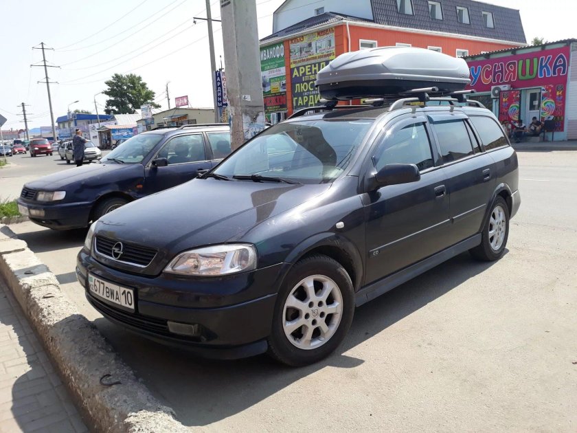 Opel Astra g багажник
