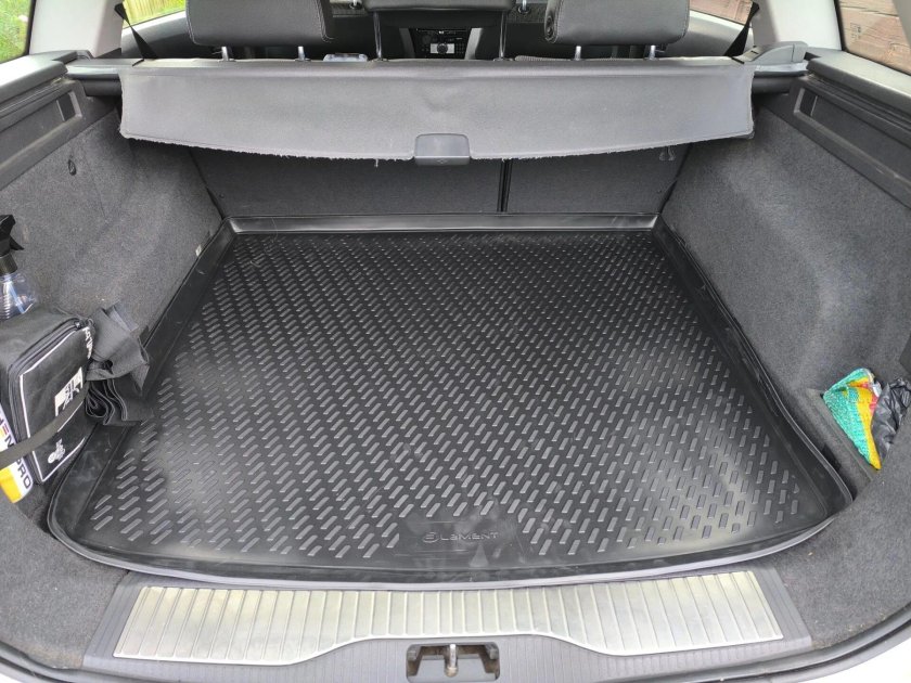 Коврик в багажник opel astra h
