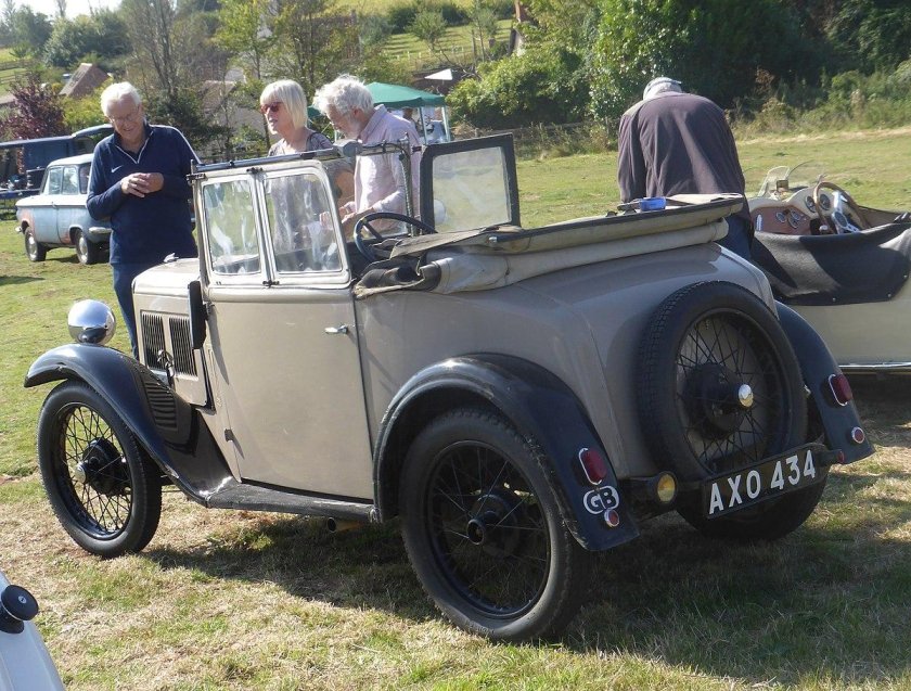 1923 Austin 7 Tourer Green Black