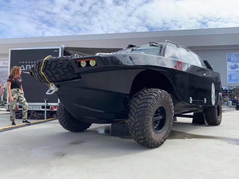 Амфибии машины современные