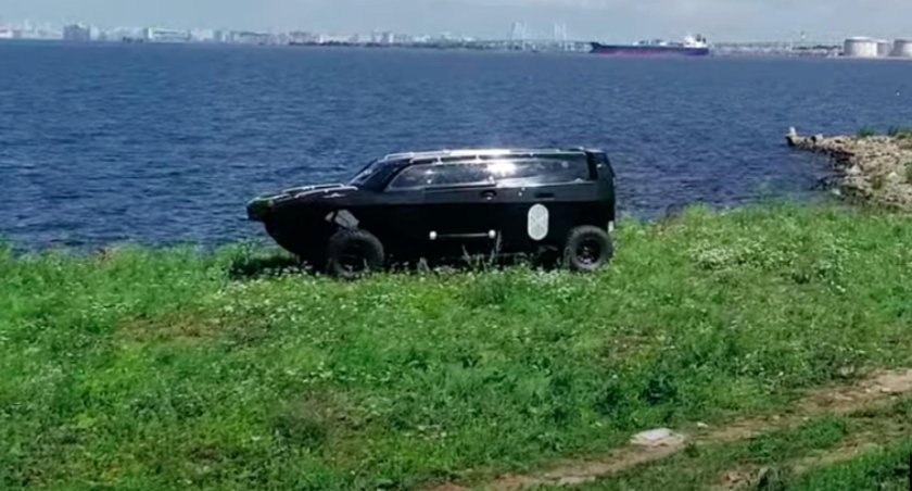 Машина амфибия дрозд