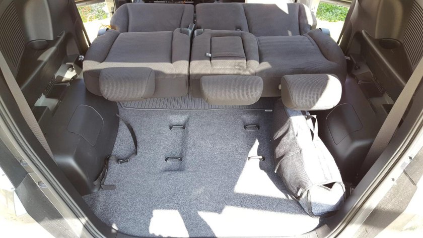 Honda freed 2008 год 3 ряд сидений