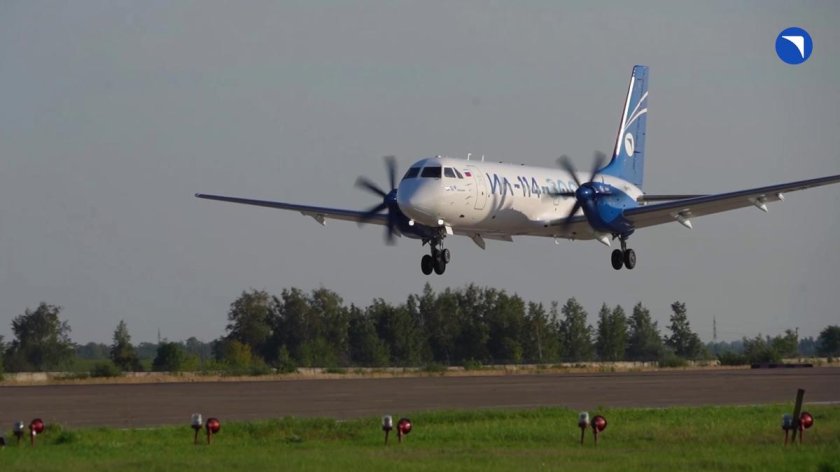 Турбовинтовой самолет ил-114