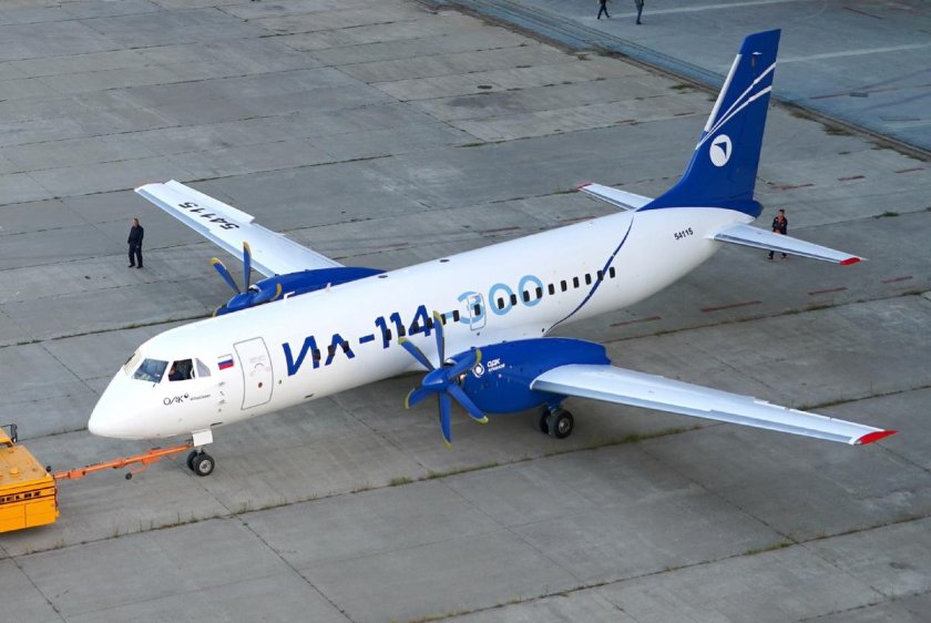 Ил 114 300 пассажирский самолёт