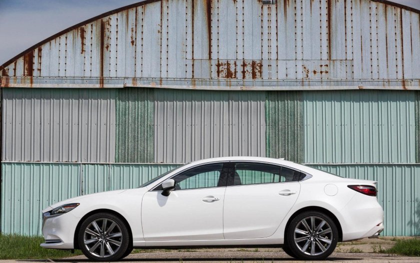 Мазда 6 2021 белая