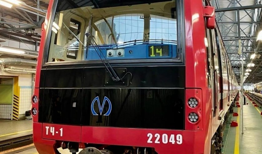 Новый вагон метрополитена 1 линия СПБ