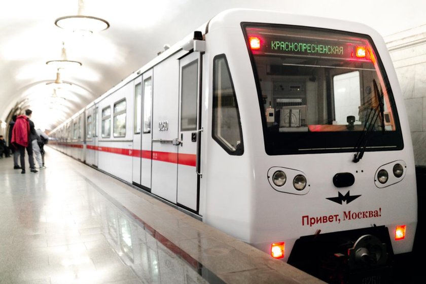 Метропоезд Русич Москва
