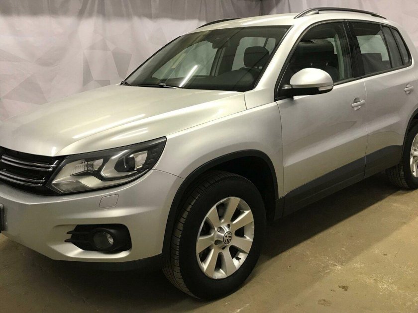 Тигуан 2012 серебристый