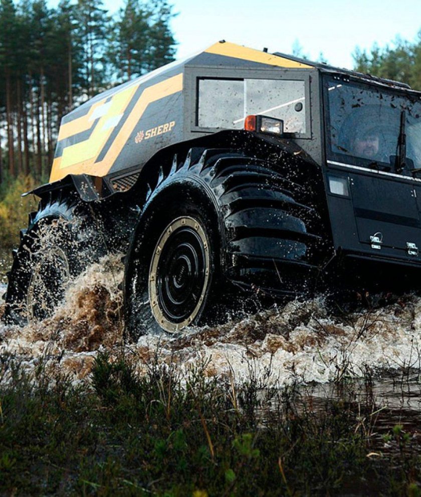 Вездеход болотоход шерп