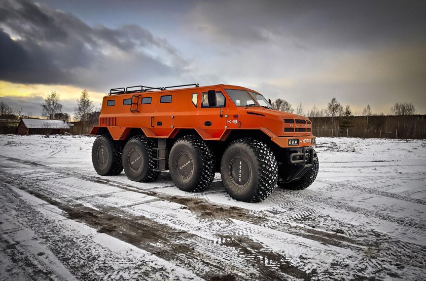 Вездеход русак 8х8