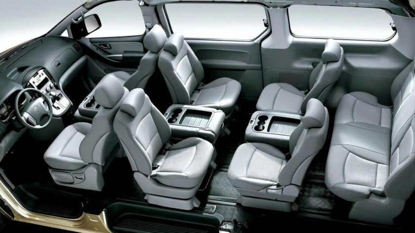 Hyundai h1 Grand Starex салон
