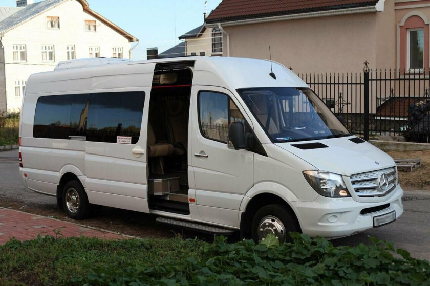 Мерседес Спринтер Люкс белый