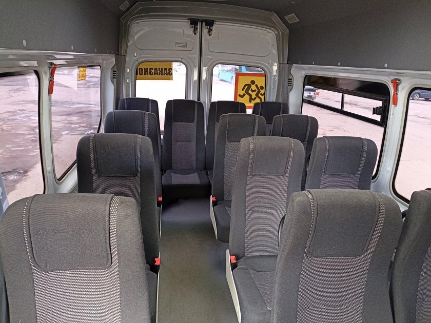 Форд транзит 17 мест салон