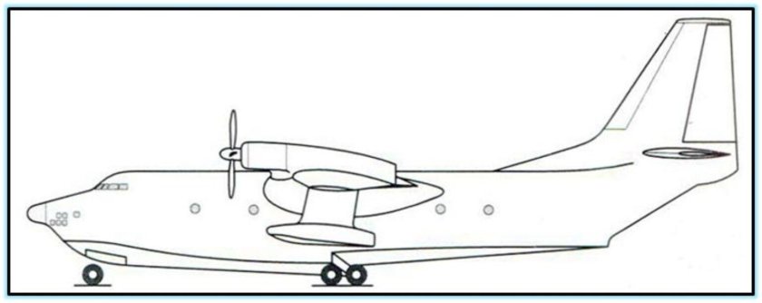 Л-145 самолет амфибия чертежи
