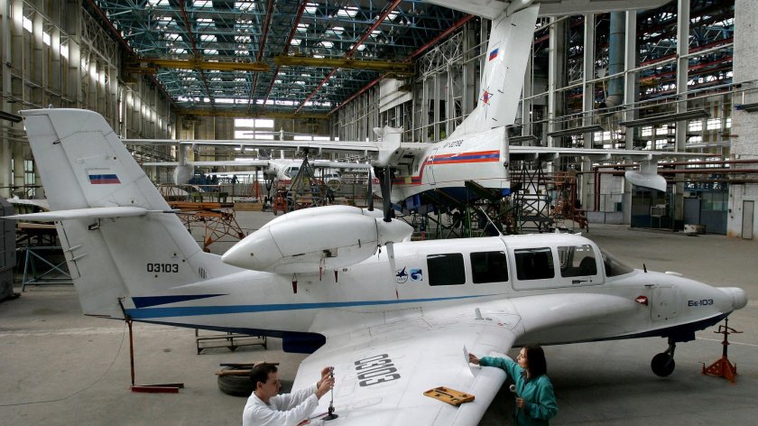 Завод имени Бериева в Таганроге