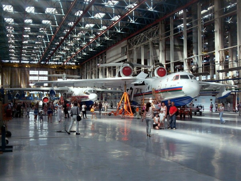 Завод имени Бериева в Таганроге