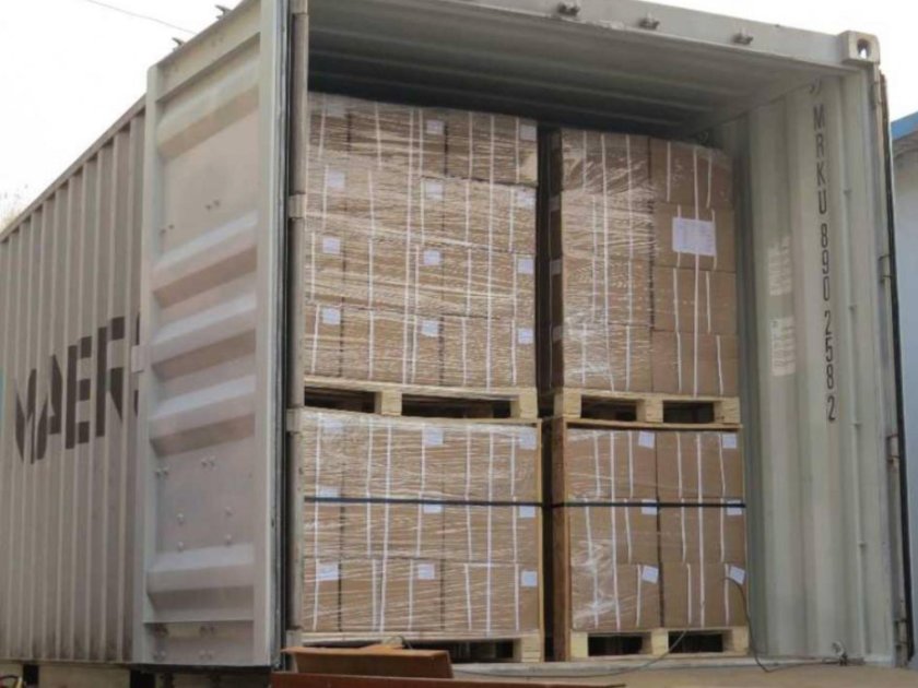 23 Паллета в рефрижераторе