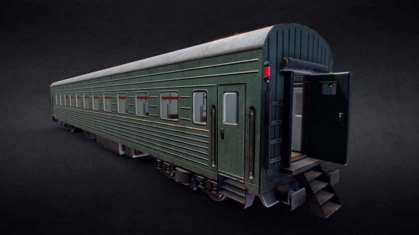 61 4447 вагон пассажирский купейный