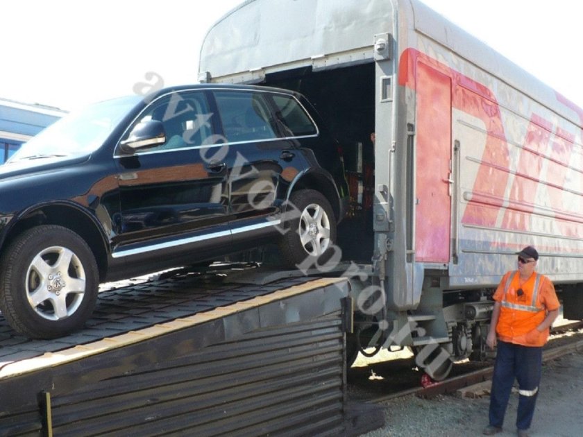 Платформа автомобилевоз РЖД