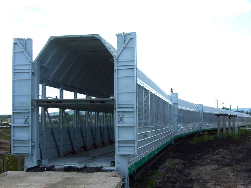 ЖД вагон автомобилевоз