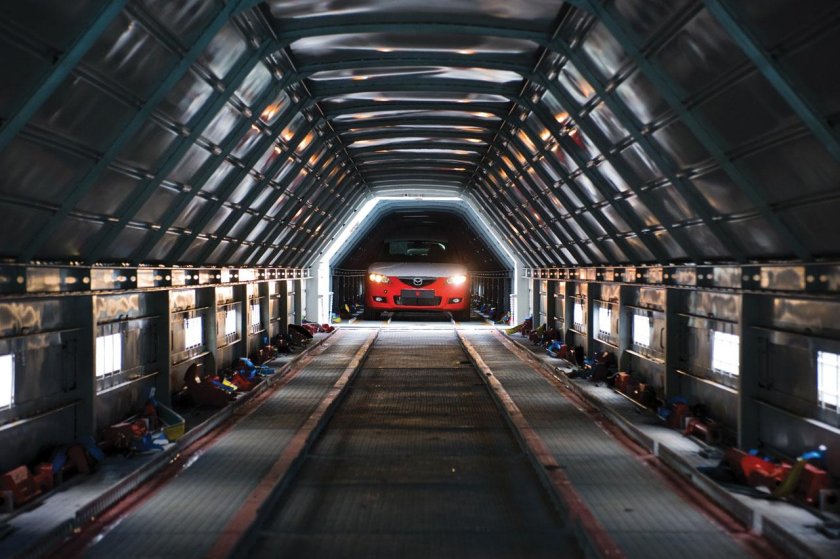 Вагон-автомобилевоз РЖД