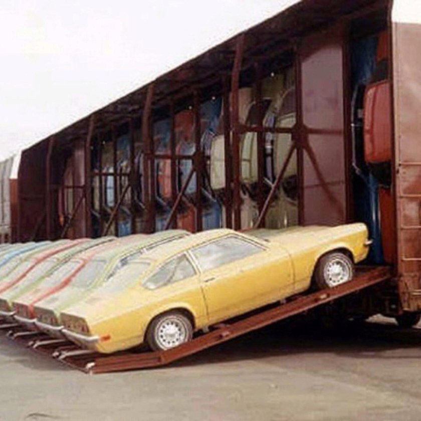 Вагон автомобилевоз СССР