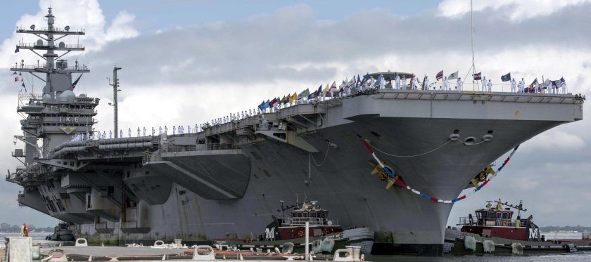 Дуайт Эйзенхауэр авианосец