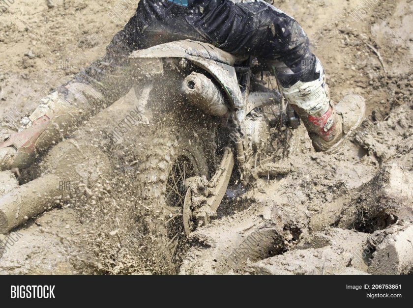 Эндуро 450 кубов в грязи