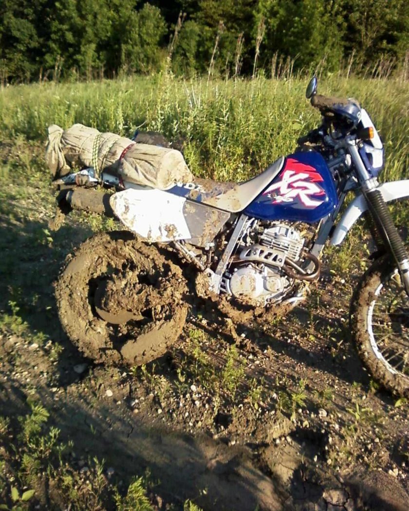 Эндуро 250 грязный