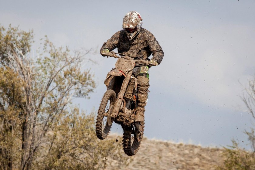 Грязевой мотоцикл