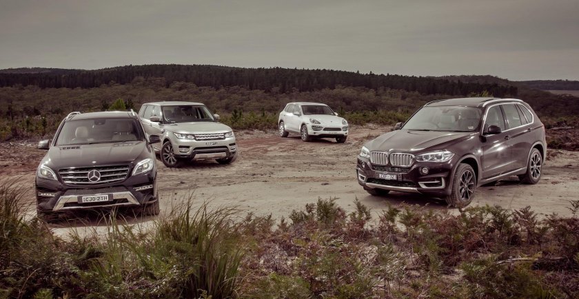 BMW x5 vs range Rover