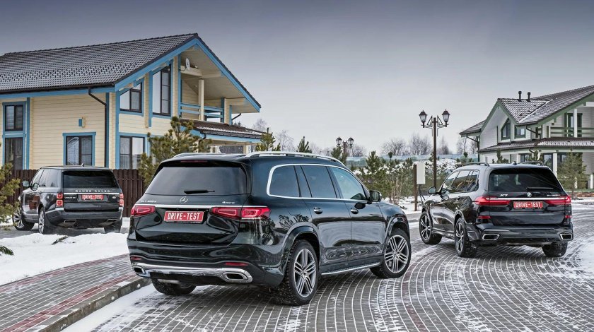 BMW x7 Mercedes GLS