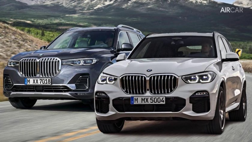 BMW x7 vs BMW x5