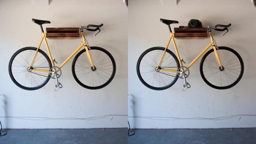 Крепление для хранения велосипеда на стене