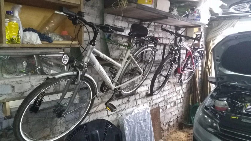 Гараж для велосипеда