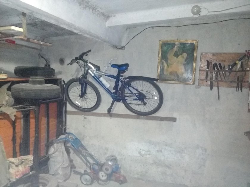 Гараж для велосипеда