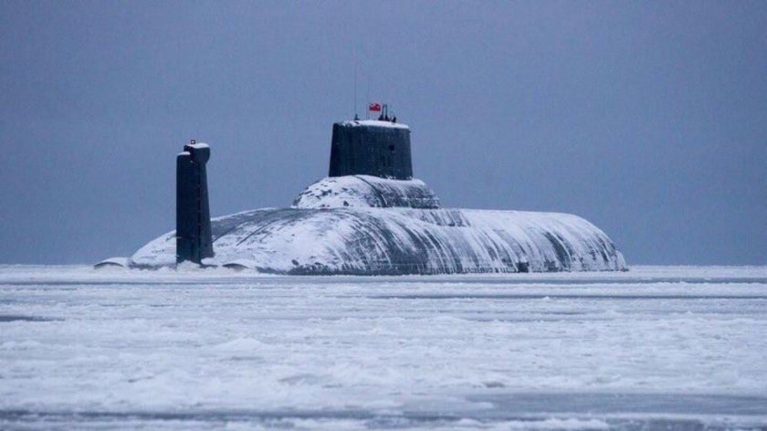 Проект 941 акула всплытие во льдах