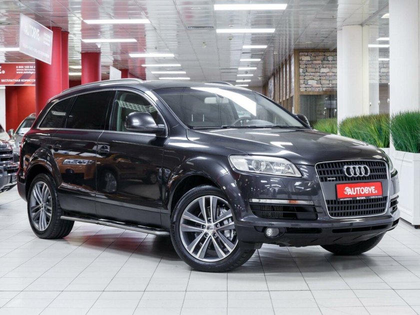 Audi q7 черная