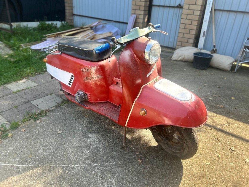 Мотороллер тулица 1984