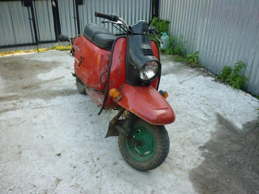 Тулица мотороллер