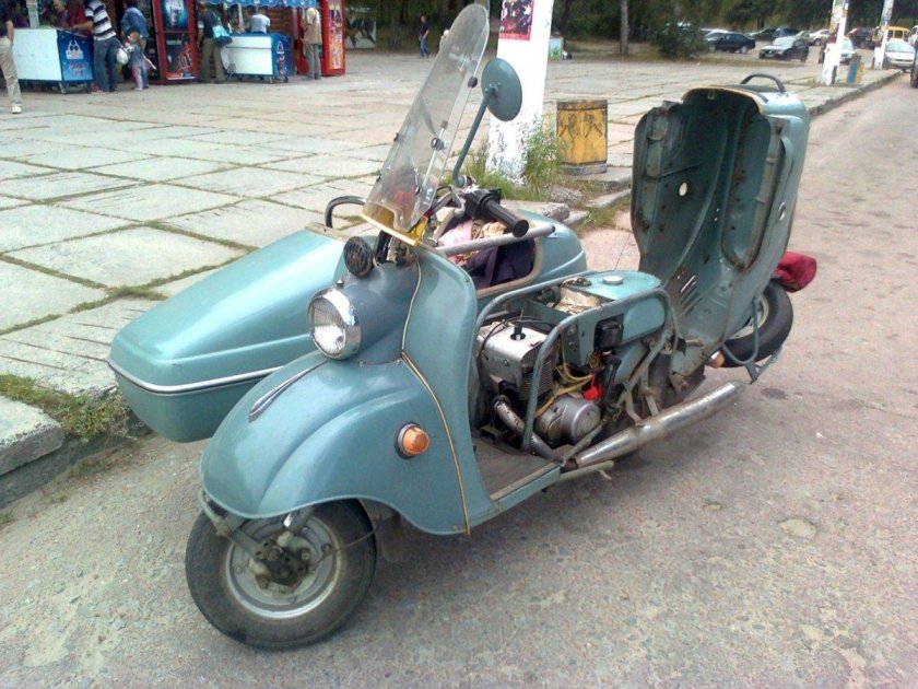 Мотороллер Тулица т200