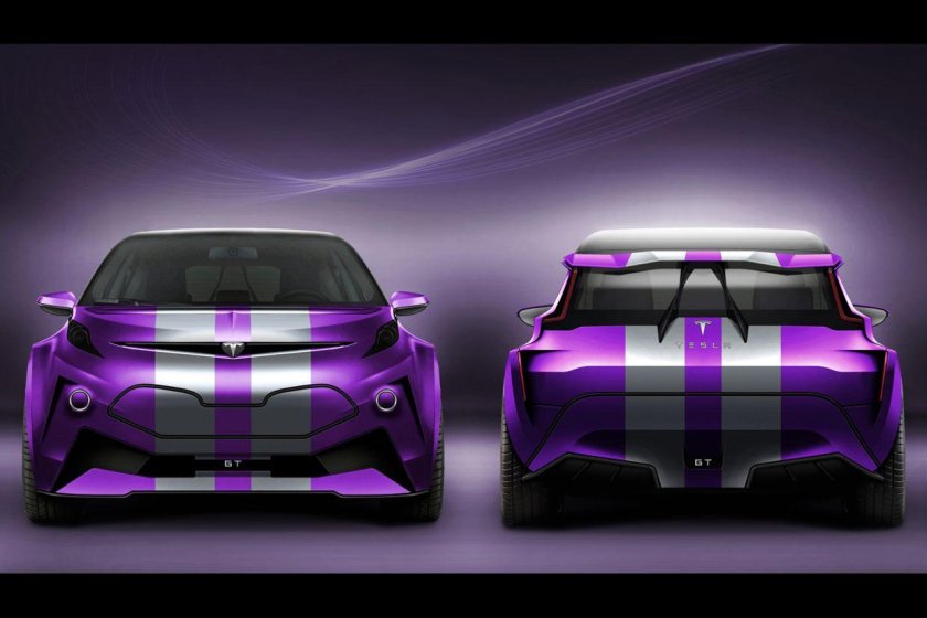 Tesla model c концепт