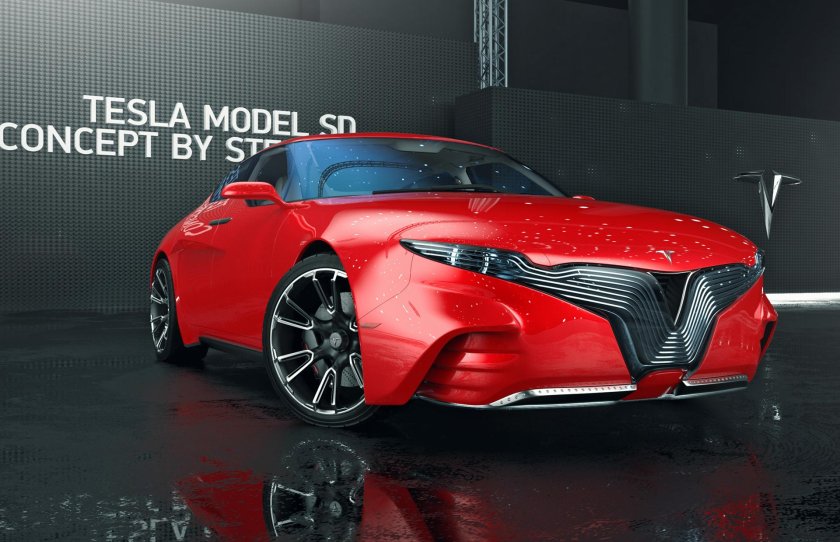 Тесла концепт кар